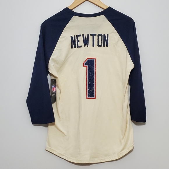 New England Patriots Fanatics Branded Women's 3/4 Tee - Picture 6 of 9